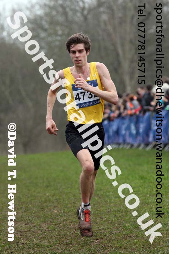 Senior mens Inter Counties Cross Country, Prestwold Hall, Loughborough. Photo: David T. Hewitson/Sports for All Pics
